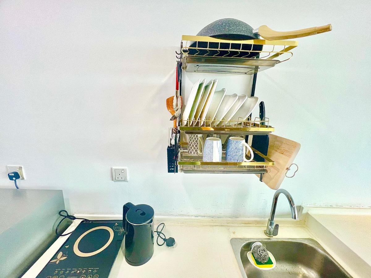 F 1-5 Pax 3Bed Cozy Home Studio Trefoil Setia Alam Wifi & Tv Shah Alam Eksteriør bilde